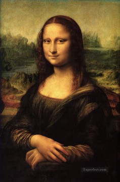  Leonardo Lienzo - Mona Lisa Leonardo da Vinci